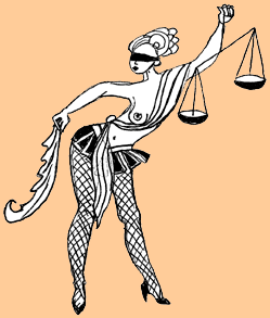 Justice, a character in Theatre In the Raw's Vatzlav...