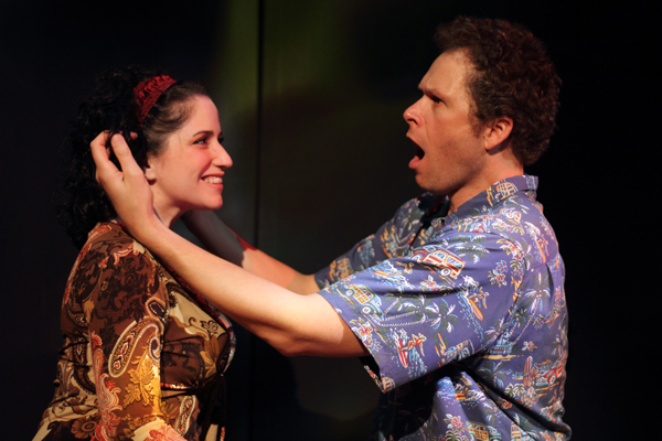 Danielle St. Pierre and Steve Maddock sing "Tunnel Vissionary"