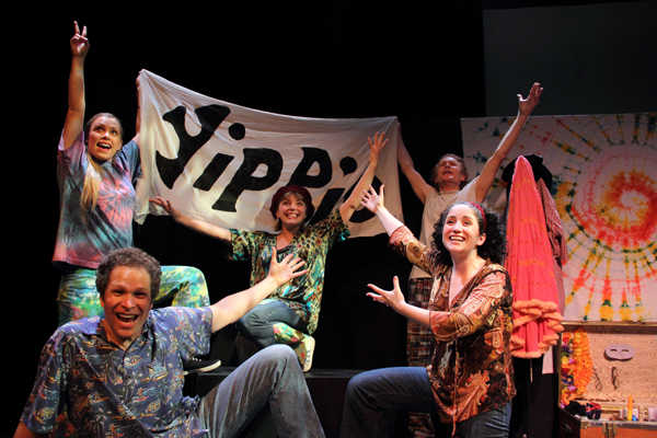 The cast of Yippies In Love
